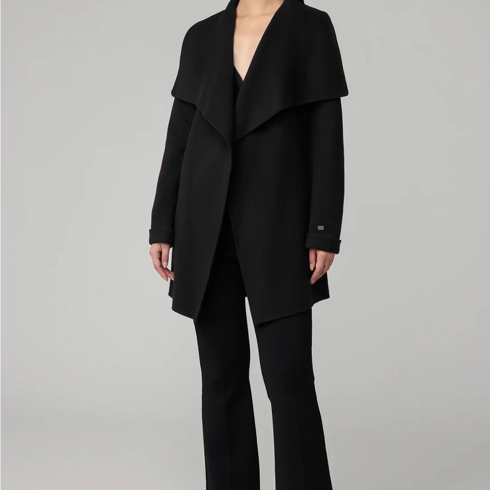 BRIDGETTE Straight-Fit Wool Coat